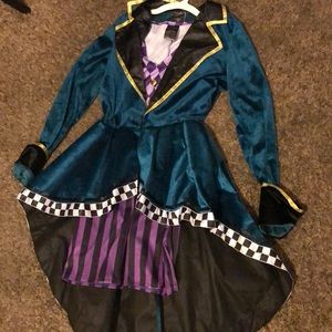 Women’s Mad Hatter costume size Large